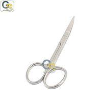 G.S IRIS SCISSORS 3.5” CURVED GERMAN GRADE BEST QUALITY