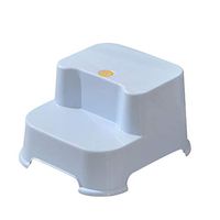 Bathroom Children's Plastic Stool Wash Stool Baby Step Stool Kindergarten Non-Slip Stool Double Stool Step Stool 34.7 31.3 21cm Independent Flow Assist