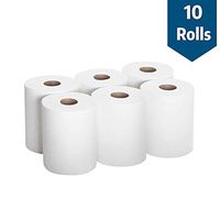 Toilet Roll Paper Soft Absorbent Tissues Paper,Solid Roll Paper Hollow Roll Paper,100% Natural Wood Pulp Toilet Paper Bath Tissues Paper Towels Tissue,White (10PCS)