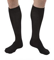 JOBST Activewear 20-30 mmHg Knee High Compression Socks, Large, Cool Black