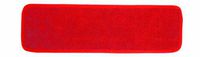 Wilen C104012, Super Pro II Microfiber Mop Refill, 12" Length x 5" Width, Red (Case of 10)