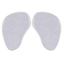 HEALLILY 1 Pair Metatarsal Pad Ball of Foot Cushions Shoe Insoles for High Heels (Transparent)