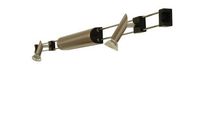 Concept Lighting 801 Twin Cordless LED Dimmable Bed Reading Lights, Antique Brass