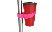 Comfycup® - The World's First Portable Public Transportation Cup Holder for Trains Buses Bikes (Pink)