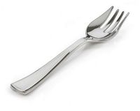 Fineline Settings Serving Utensils Fork, Silver