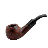 Gasparini Mignon Mini Briar Pocket Size Bent Apple Dark Brown Tobacco Smoking Pipe