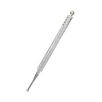 HEALIFTY Ear Acupuncture Point Probe Stainless Steel Acupressure Ear Massage Pen(Silver)