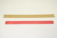 Kent 56314060 Red Front and Gum Rubber Rear Blade Squeegee Kit