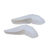 ULTNICE 2Pcs Pinky Toe Straightener Toe Separator (White)