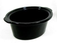 Slow Cooker 33264 Crock Pot Liner Black Oval 6-Quart