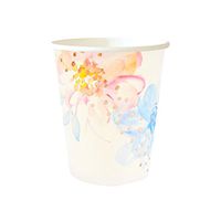 Illume Partyware Celebrate Happiness Floral Cup - Pack of 10