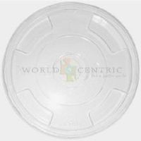 World Centric's 100% Biodegradable, 100% Compostable PLA Cold Cup Lid for 12oz - 24oz Cups (Package of 200)