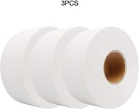 3 Rolls Toilet Paper, 3 Ply Paper Towels Commercial Roll Paper Native Wood Pulp Jumbo Roll Toilet Paper Premium Quality