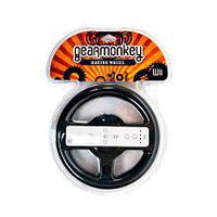 Gear Monkey Racing Wheel for Nintendo Wii - Black, Gearmonkey