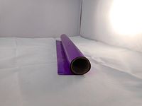 Metallic PVC Rolls 48 Inches Wide by 100 Ft. Length 1.4 Mil Gauge Film (Purple)