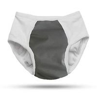 Adult Reusable Cloth Diapers Incontinence Underwear - Pull-on Style (X-Large, Slate)