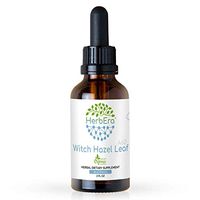 Witch Hazel Leaf A60 Alcohol Herbal Extract Tincture, Super-Concentrated Organic Witch Hazel Leaf (Hamamelis virginiana) Dried Leaf (2 fl oz)