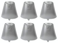 FCS Pack of 6 Click Sleeve for Siemens Signia Run Click-CIC/ITC (Vented-Small).