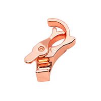 Gmgod❤️❤Smoking Clip Smoking Cigarette Holder Male Finger Prevention Smoked Ring (D)