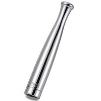 ZOBO Cigarette Filter Holder Portable Reusable Clean Tar Smoke Tobacco Filter Holder for Regular and Slim Size Cigarettes (Silver)