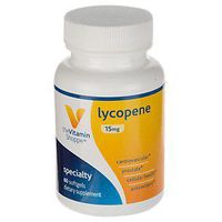 The Vitamin Shoppe Lycopene 15MG, Antioxidant That Supports Cardiovascular, Prostate Cellular Health (60 Softgels)