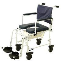 Mariner Rehab Shower Chair with Rust-Resistant Aluminum Frames, 5" Caster [Each-1 (single)]