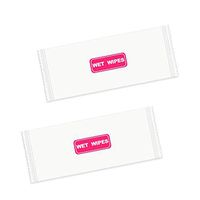 joyce555 Personal Wipes - 10 Wet Wipes - Adult Disposable Washcloth Large - 5.51 x 2.16 inches (1 Packs of 10) White