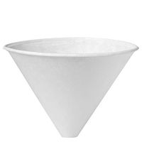 Solo 6SRX-2050 6 oz White Paper Cone Cups (Case of 2500)