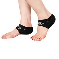 LIOOBO Rubber Heel Protective Sleeve Pads Outdoor Travel Shopping Heel Socks for Dry Cracked Heel Repair