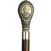 Unisex Lord Nelson Cane Walnut Shaft  -Affordable Gift! Item #HAR-9107007
