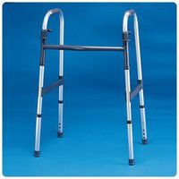 Invacare Dual-Release Paddle Walker Adult 3" Fixed Wheels - Model 562149