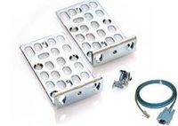 Cisco 2960/3550/3560/3750 19" Rack Mount Kit (P/N 800-16852-02) with genuine Cisco Console Cable (P/N 72-3383-01) and 1U guide (P/N 700-01663-01-A0)