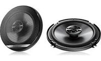 Pioneer TS-G650 G-Series 6-1/2" 2-Way Car Speakers with IMPP Composite Cones (Pair) - Dark Gray