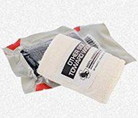 4" Mini Compact ETD- Emergency Trauma Dressing w/ 42 in. Elastic Bandage. It has Both Hook & Loop as Well as a Sturdy C-Clip Closure to Hold The Dressing in Place - (3 Pack)