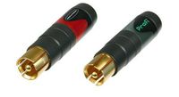 Neutrik NF2C-B/2 ProFi RCA Plug Pair