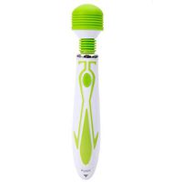 60-Frequency Multi-Speed G-Spot Clitoral Massager Female Vibrator Green & White