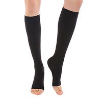 Compression Knee High Leg Socks Calf Sleeve 30-40 mmHg for Women Varicose Veins