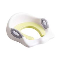 RJJX Home Toilet Child Toilet Portable Toilet Baby Potty Comfortable Soft Toilet Seat Toilet Seat Household Child Toilet (Color : White)