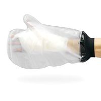 Adult Shower Arm Cast Cover for Bath, Waterproof Bandage Protector Bath Watertight Protection to Hands, Wrists, Fingers Wounds Burns, Reusable & Lightweight (Short Arm)