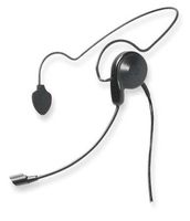 Headset, Over The Head, On Ear, Black, PTT