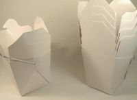 Half-Pint Chinese Take-Out (Favor) Boxes - 50 Count