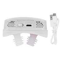 Snore Stopper - Electronic Anti-Snore Nose Vents, Anti Snoring Device, Continuos Positive Airway Pressure (Color : White)