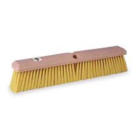 TOUGH GUY Yellow Synthetic General Purpose Push Broom