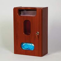 Devine Medical Cabinet for Sharps Container and Gloves - Oak