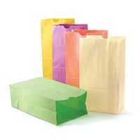 Hygloss Products HYG66289 Pastel Assorted Bags, 0.5" Height, 6.5" Wide, 11" Length (28 Bags per Set)