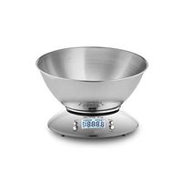 MomentDAY High Precision Kitchen Scale Electronic Food Weighing Scale Smart Digital Measuring Gram Accurate,Multifunction Food Scale Cooking Baking with Alarm Clock Function (5KG)