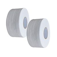 Napoo Strong Mega Roll Toilet Paper 4 Ply Commercial Industrial Bath Tissue Towels Biodegradable Septic Safe, Papel De Bano Papel Higienico De Rollo Por Mayoreo (2 Rolls)