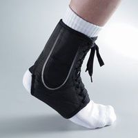 LP High Performance Ankle Brace (Unisex; Black), X-Large