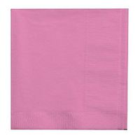 Creative Converting 50-Count Touch of Color Paper Dinner Napkins, Candy Pink