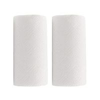 2 Roll Paper Towels, Household Two-Layer Paper Towels, Table Paper Tissue, Kitchen Paper Towels, Oil Absorbing Paper Towel